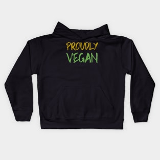 Proudly Vegan Kids Hoodie